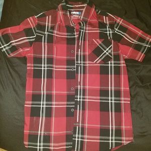 Short sleeve button up shirt